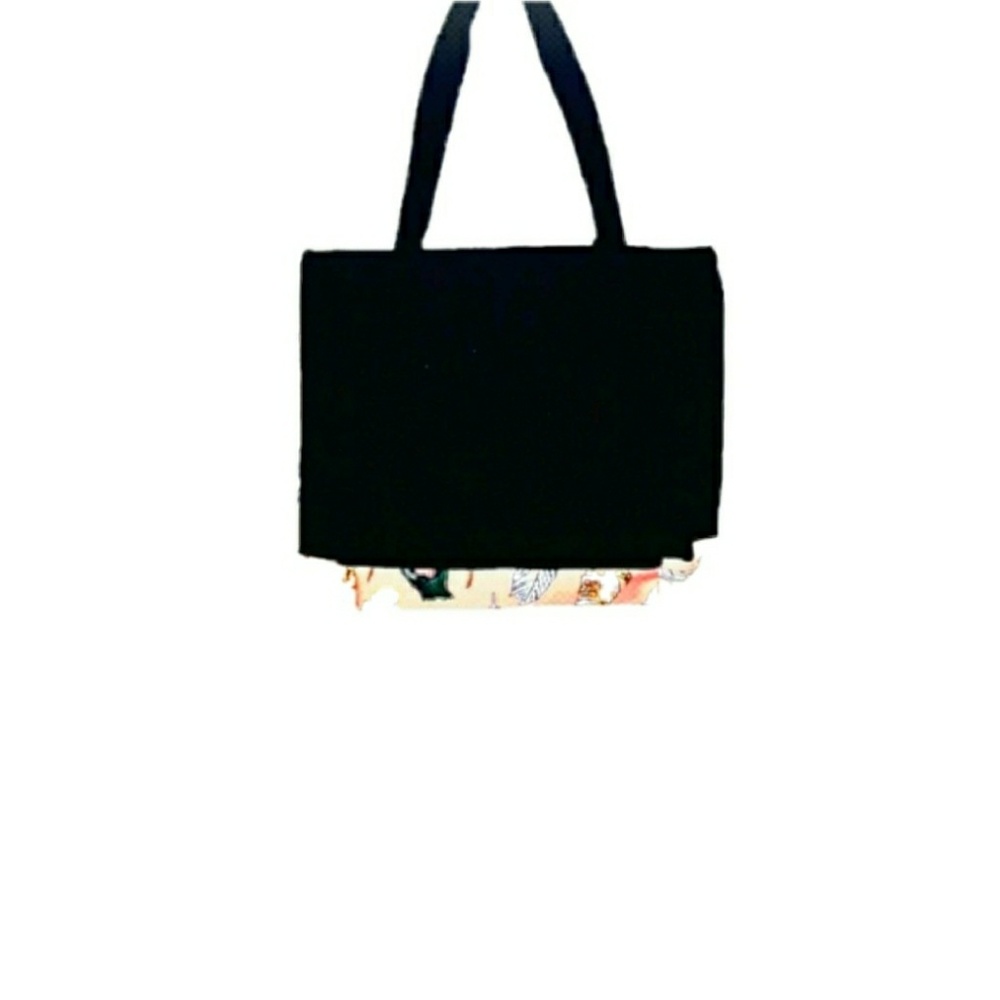Boho feathers tote - Picture 3 of 4
